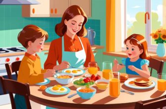 Образы семейных завтраков: рецепты, развивающие вкус и привычки у детей с раннего возраста