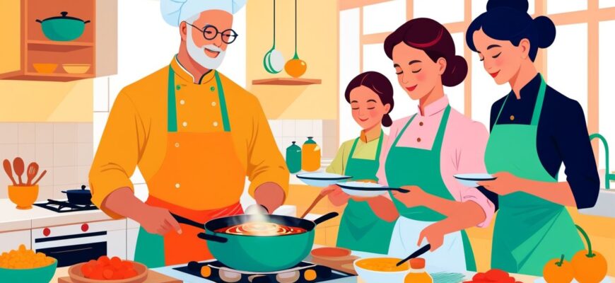 Совместные кулинарные мастер-классы: укрепляем семейные связи через приготовление международных блюд