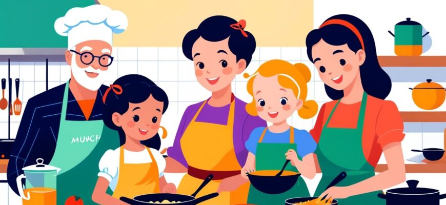 Совместные кулинарные мастер-классы для всей семьи: укрепляем связь через приготовление блюд 1 Совместные кулинарные мастер-классы для всей семьи: укрепляем связь через приготовление блюд
