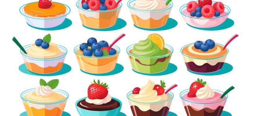 Идеальные комбинации вкусных и полезных десертов для всей семьи и детей