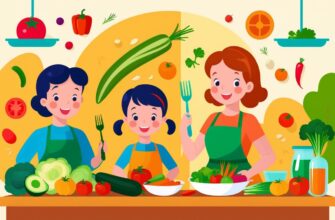 Здоровое питание детей: как включить овощи в семейные рецепты вкусно и разнообразно