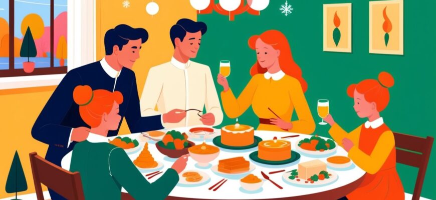 Внедрение семейных ритуалов для укрепления связей и создания уникальной атмосферы праздников