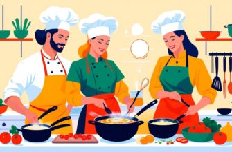 Совместное приготовление блюд из национальных рецептов для семейных кулинарных мастер-классов