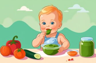 Идеи для полезных и вкусных домашних овощных пюре для малышей разных возрастов