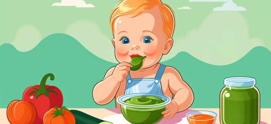 Идеи для полезных и вкусных домашних овощных пюре для малышей разных возрастов