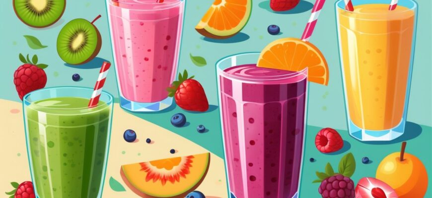 Питание детей: рецепты смузи для развития вкусовых предпочтений с раннего возраста