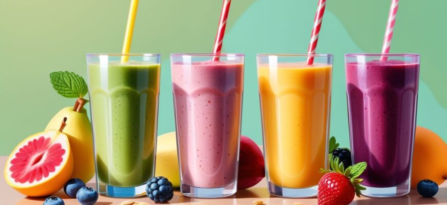 Идеи полезных смузи для малышей: вкусно и питательно для всей семьи
