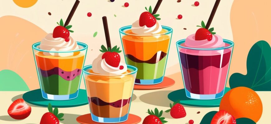 Вкусовые эксперименты: здоровые и необычные десерты для детей и взрослых дома
